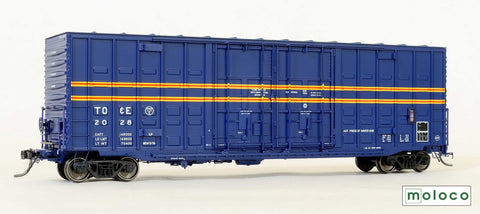 DEP60008  TO&E Delivery 5-74, ACF 50' Hi-cube Ext. Post Waffle, 8+8 plug door