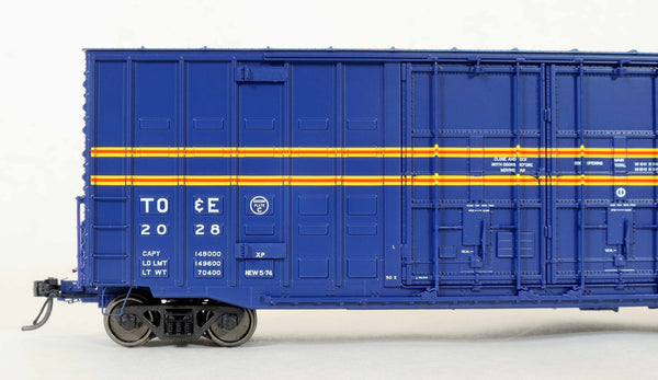DEP60008  TO&E Delivery 5-74, ACF 50' Hi-cube Ext. Post Waffle, 8+8 plug door