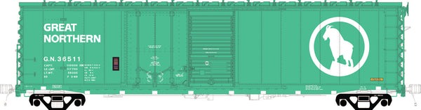 RES70534 GN 36511 St. Cloud built  50' XM Combo 14-0 Dr. Repaint Glacier Green Big Sky Blue