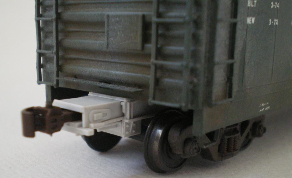 Details West HO Scale Cushion Draft Gear For 50' & 60' Freight Cars - #1025