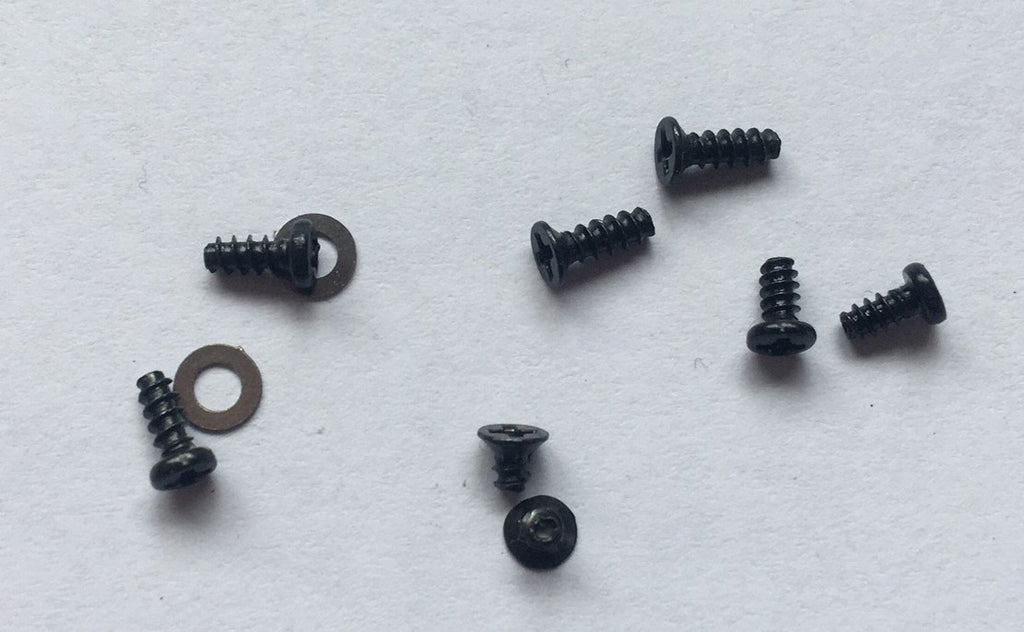 M2 metal screws for plastic (20 sets)