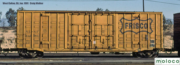 RES60007 SLSF Delivery NEW 8-74, ACF 50' Ext. Post 1973-74 Waffle, 8+8 Plug doors