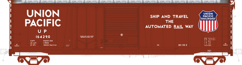RES75052  Omaha 50' Combo 15-2 boxcar, BC-50-5, Ship & Travel... scheme 5-64