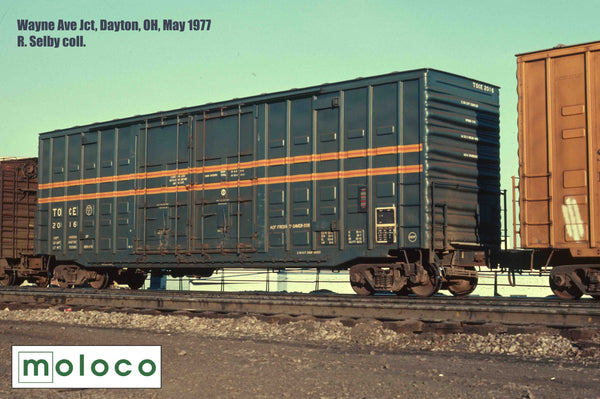 RES60008 TO&E Delivery NEW 4-74, ACF 50' Ext. Post 1973-74 Waffle, 8+8 Plug doors
