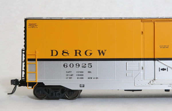 12032  D&RGW Hydra-Cushion, GA 50' RBL Sill 2/ 10'0" Centre Door