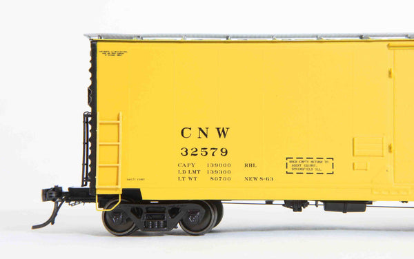 13001 CNW delivery, GA 50' RBL Sill 1/ 10'6" Offset Door/ Narrow Rods