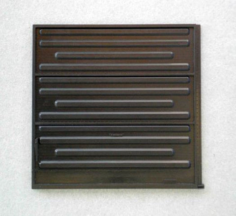 DR-0952 10-0 PS B Plate Sliding Door, intermittent ribs