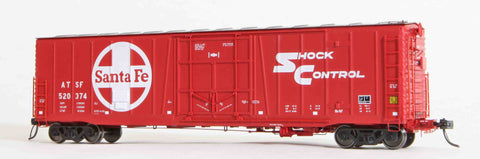 22002  ATSF Topeka built Bx-97 50' XLI 10'0" Offset Door, Post-'81 scheme