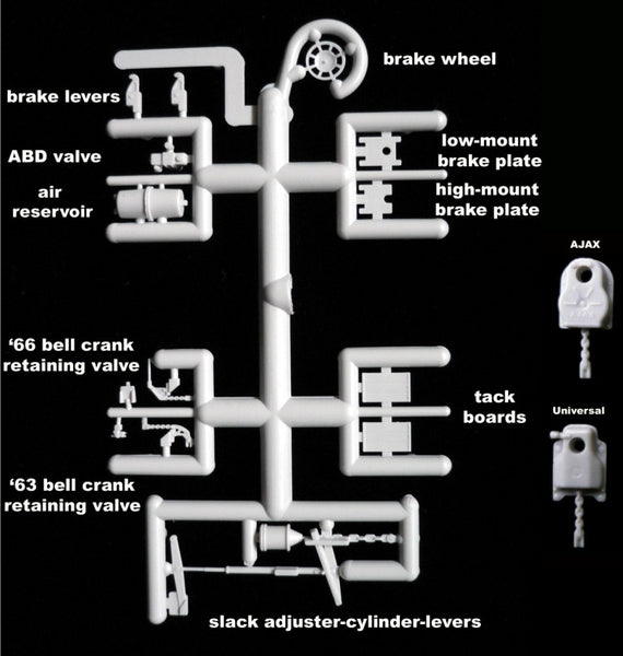 CA-0302 FREIGHT CAR APPLIANCE KIT - AJAX-UNIVERSAL