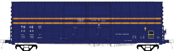 RES60008 TO&E Delivery NEW 4-74, ACF 50' Ext. Post 1973-74 Waffle, 8+8 Plug doors