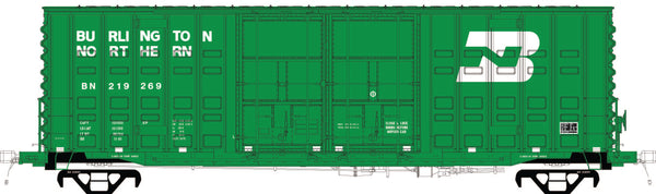 RES60017 BN (ex-SLSF) BN 11-81, ACF 50' Ext. Post 1973-74 Waffle, 8+8 Plug doors