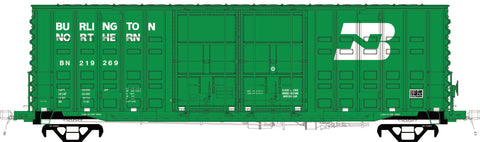 RES60017 BN (ex-SLSF) BN 11-81, ACF 50' Ext. Post 1973-74 Waffle, 8+8 Plug doors