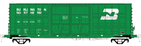 RES60017 BN (ex-SLSF) BN 12-83, ACF 50' Ext. Post 1973-74 Waffle, 8+8 Plug doors