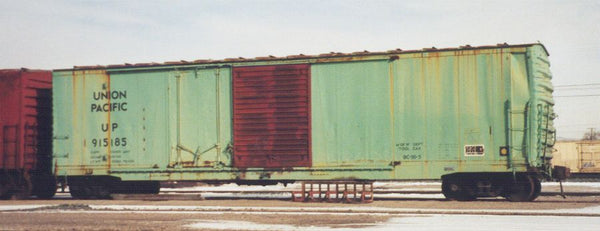 RES75057  Omaha 50' Combo 15-2 boxcar, BC-50-5, MofW...Quartz Green scheme 1-82