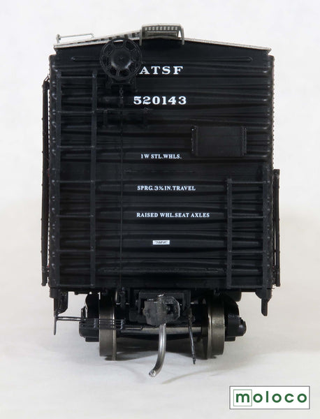 21001 ATSF Topeka built Bx-94 50' XMLI 10'0" Offset Door, Del. 3-65