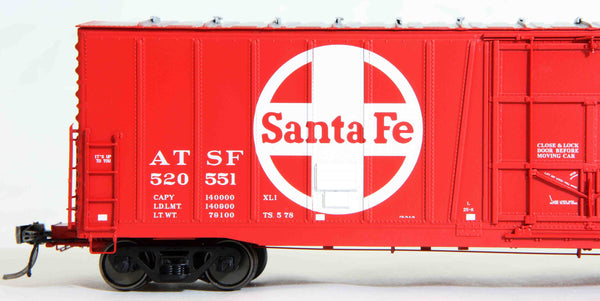 22003  ATSF Topeka built Bx-97 50' XLI 10'0" Offset Door, Repaint TS. 5 78