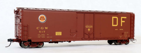 13010  CGW Delivery 1963, GA 50' RBL Sill 1 10'6" Offset Door Narrow Rods
