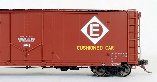 11011 EL Delivery CUSHIONED CAR, GA 50' RBL Sill 1 10'6" Offset Door Wide Rods