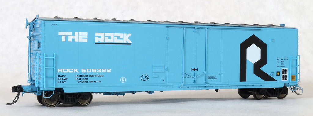 13066  ROCK ER 8-79 repaint, GA 50' RBL Sill 1 10'6" Offset Door Narrow Rods