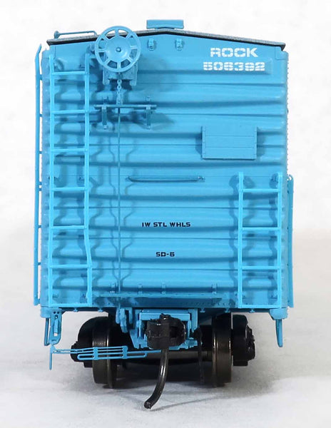 13066  ROCK ER 8-79 repaint, GA 50' RBL Sill 1 10'6" Offset Door Narrow Rods