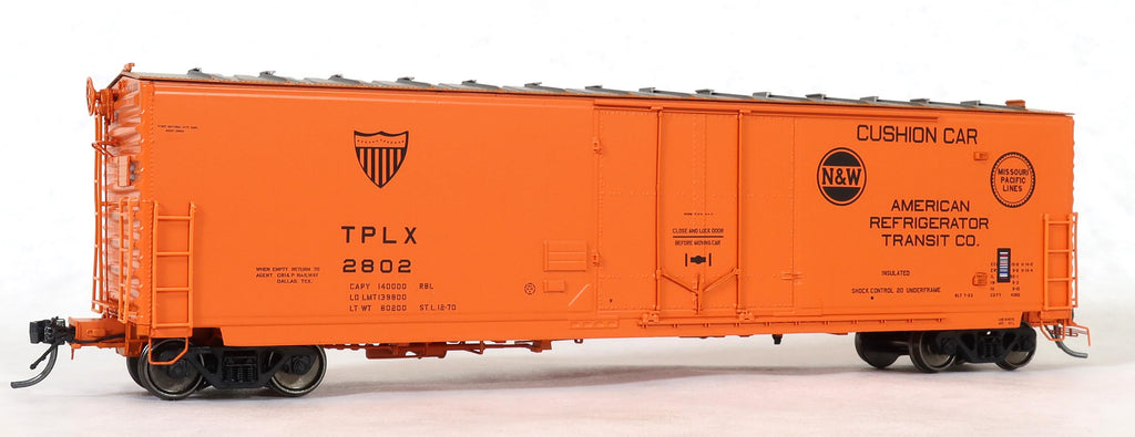 13034  TPLX repaint STL 12-70, GA 50' RBL Sill 1 10'6" Offset Door Narrow Rods